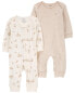 Фото #2 товара Baby 2-Pack Jumpsuits 6M