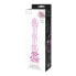 Glaze Glass - Rosebud Beaded Dildo, 20 cm