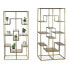 Shelves BIG-S3605004 Golden Metal 45 x 200 x 100 cm