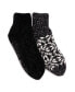 Women's 2 pack Chenille Cabin Socks Черный, S/M - фото #2