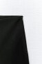 Фото #7 товара Мини-юбка из плотной синтетической ткани ZARA