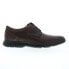 Фото #1 товара Rockport Truflex Dressport Plain Toe Mens Brown Wide Oxfords Plain Toe Shoes