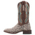 Фото #3 товара Dan Post Boots Rynna Snake Square Toe Cowboy Womens Size 9.5 M Casual Boots DP4