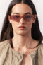 Фото #4 товара Солнцезащитные очки в прямоугольной оправе ZARA