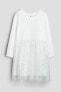 Фото #3 товара Sequined-skirt Jersey Dress