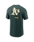 Футболка Nike мужская зеленая Oakland Athletics с плеча Зеленый, L - фото #4