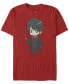 Men's Anime Harry Short Sleeve Crew T-shirt Красный, XL - фото #1