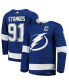 Фото #1 товара Men's Steven Stamkos Blue Tampa Bay Lightning Home Captain Patch Authentic Pro Player Jersey
