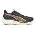 Фото #1 товара Puma Velocity Nitro 3 Ff Running Womens Black, Grey Sneakers Athletic Shoes 309