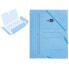 LIDERPAPEL Folder leader paper rubber quarter 3 flaps painted cardboard