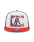 ფოტო #2 პროდუქტის Men's White, Red New England Patriots Retro Sport 9FIFTY Snapback Hat