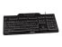 Cherry KC 1000 SC Tastatur"Schwarz Deutsch Kabelgebunden