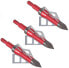 Allen Company Photon Hunting Broadhead, 1.125" Cutting Dia, 125 Grain, 3 Pack