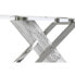 Фото #3 товара Кофейный столик DKD Home Decor Белый Серебристый Стеклянный Сталь 120 x 60 x 42 cm