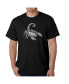 ფოტო #1 პროდუქტის Men's Word Art T-Shirt - Types of Scorpions