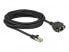 Delock Network Extension Cable S/FTP RJ45 plug to RJ45 jack Cat.6A 5 m black - 5 m - Cat6a - S/FTP (S-STP) - RJ-45 - RJ-45