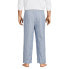 ფოტო #8 პროდუქტის Big & Tall Poplin Pajama Pants