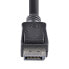 Фото #8 товара StarTech.com 2m (6ft) DisplayPort 1.2 Cable - 4K x 2K Ultra HD VESA Certified DisplayPort Cable - DP to DP Cable for Monitor - DP Video/Display Cord - Latching DP Connectors - 2 m - DisplayPort - DisplayPort - Male - Male - 3840 x 2400 pixels