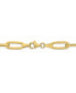 ფოტო #4 პროდუქტის Amethyst Flower Cluster Sunray Heart 18" Pendant Necklace (1-5/8 ct. t.w.) in 10k Gold