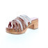 Фото #4 товара Bed Stu Adriana F399021 Womens Brown Leather Heeled Sandals Shoes 10