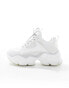 Buffalo Binary Athena trainers in white