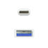 Фото #3 товара Универсальный кабель USB-C-USB NANOCABLE 10.01.4001-W Белый 1 m (1 штук)