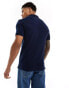 Фото #2 товара Lacoste slim fit pique polo in navy