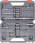 kwb 240280 - Rotary hammer - Masonry drill bit - Aerated concrete - Concrete - Limestone - Stone - SDS Plus - 12 pc(s) - 1x5/2x6 mm (length 110 mm) - 2x6/2x8/2x10/1x12 mm (length 160 mm) - 1x8 mm (length 210 mm) - 1x14 mm...