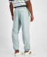 ფოტო #4 პროდუქტის Men's Tapered Fit Drawstring Track Pants