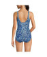 Petite Chlorine Resistant Soft Cup Tugless Sporty One Piece Swimsuit