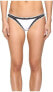 Seafolly Women's 242660 Summer Vibe Hipster Bikini Bottoms Swimwear Size 2