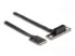 Фото #2 товара Delock M.2 Key A+E zu PCIe x1 NVMe Adapter gewinkelt mit 20 cm Kabel - Adapter - Digital/Display/Video