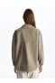 Фото #5 товара LCW Vision Gömlek Yaka Düz Uzun Kollu Oversize Kadın Ceket