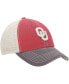 Фото #4 товара Men's Oklahoma Sooners Offroad Trucker Adjustable Hat - Crimson
