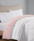 Фото #3 товара Lightweight Reversible Down Alternative Microfiber Comforter, Twin/XL Created for Macy's