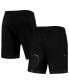 ფოტო #2 პროდუქტის Men's Detroit Pistons Triple Black Gloss Shorts