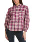 Isabel Marant Etoile Checked Linen-Blend Blouse Women's