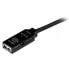 StarTech.com 5m USB 2.0 Active Extension Cable - M/F - 5 m - USB A - USB A - USB 2.0 - Male/Female - Black