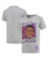 Футболка для мальчиков Toronto Raptors Mitchell & Ness Tracy McGrady Hardwood Classics King of the Court Gray Small - фото #1