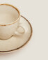 Фото #5 товара Porcelain coffee cup with antique finish rim