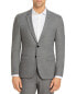 Фото #1 товара Hugo Boss 288451 Men's Arti Textured Extra Slim Fit Jacket Gray Size 40R