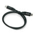 USB C - USB C 2.0 cable Lanberg black premium QC 4.0 PD 0,5m