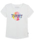 ფოტო #2 პროდუქტის Big Girls Surf Flip Sequinned Logo Graphic T-Shirt