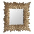 Wall mirror Golden Crystal Iron 74 x 7,5 x 74 cm