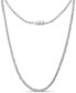 ფოტო #1 პროდუქტის Borobudur Round 2.5mm Chain Necklace in Sterling Silver