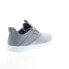 Фото #8 товара Reebok Daystart Mens Gray Canvas Lace Up Lifestyle Sneakers Shoes 11