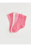 LCW baby Basic Kız Bebek Soket Çorap 5'li