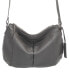 Women's Pebbled Scarlet Crossbody Hobo Bag