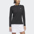 Фото #1 товара adidas women Ultimate365 Tour Long Sleeve Mock Polo Shirt