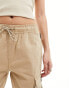 Napapijri Faber cargo tapered trousers in beige